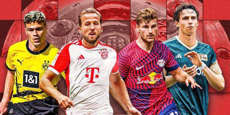 Bundesliga là nơi bóng đá tấn công lên ngôi